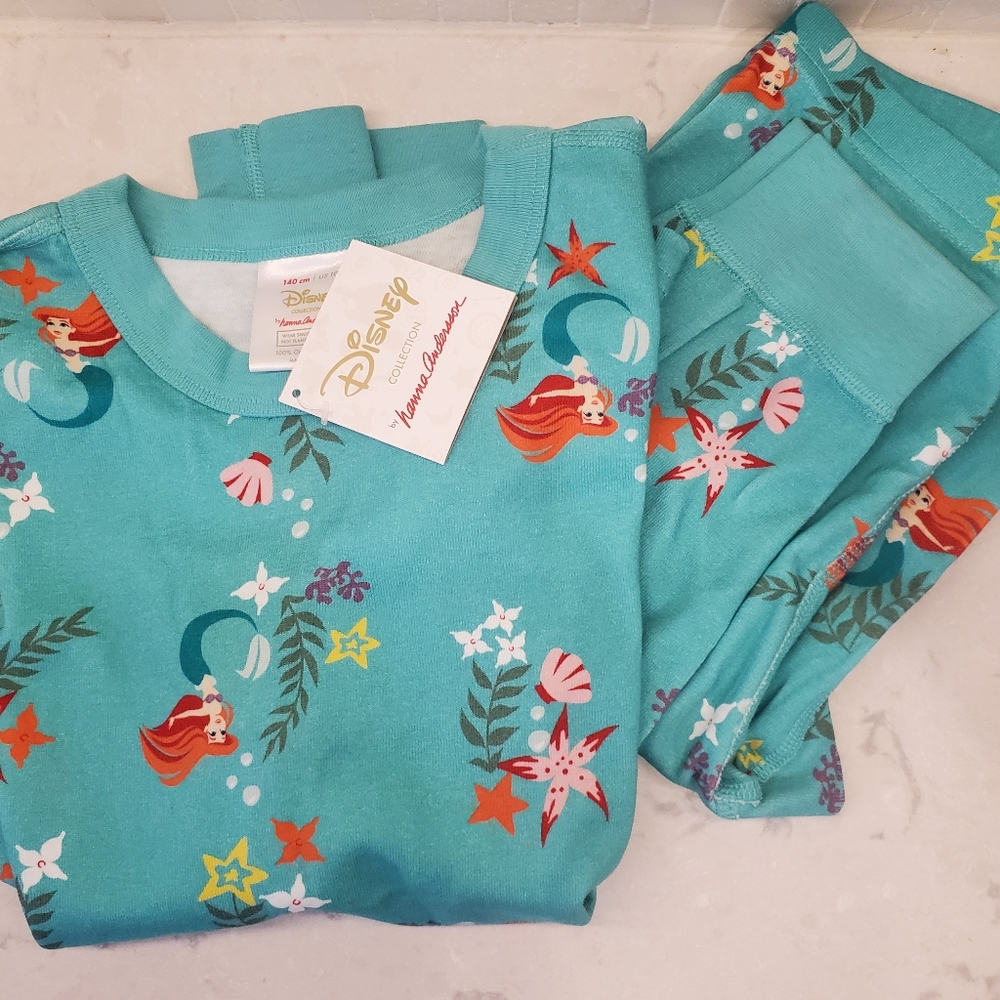 Hanna Andersson NWT disney pj set size 140
